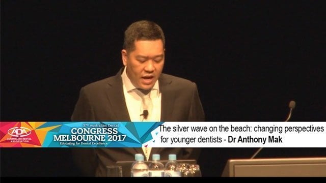 The silver wave on the beach: changing perspectives for young dentists – Dr Anthony Mak